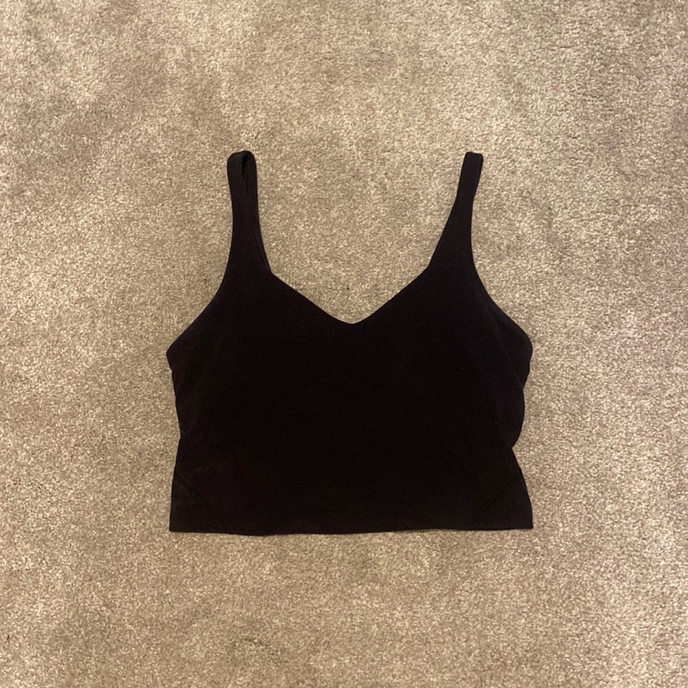 Black Lululemon Align Tank Top
